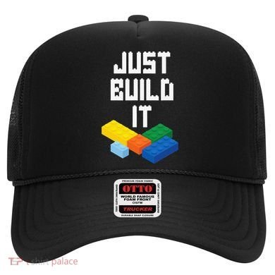 Just Build It Master Builder Building Blocks Toy Bricklayer Hat