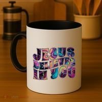 Jesus Believes In You Coffee Mug thumb 4