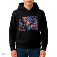 Jesus Believes In You Kids Hoodie thumb 4