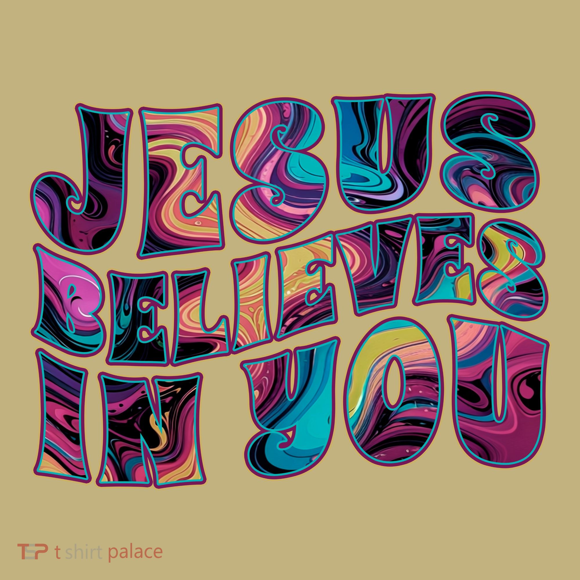 Jesus Believes In You Mousepad