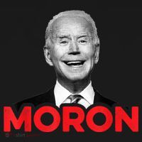 Joe Biden Is An Idiot And A Moron AntiBiden 8676 Pro USA Women's Hoodie thumb 2