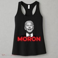 Joe Biden Is An Idiot And A Moron AntiBiden 8676 Pro USA Women's Tank Top thumb 3