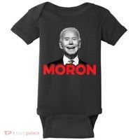 Joe Biden Is An Idiot And A Moron AntiBiden 8676 Pro USA Baby Bodysuit thumb 0