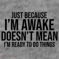 Just Because I'm Awake Doesn't Mean I'm Ready To Do Things Funny Toddler Hoodie thumb 2