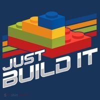 Just Build It | Building Blocks | Master Builder Women's Tank Top thumb 5