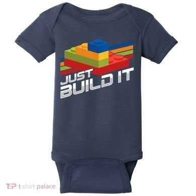 Just Build It | Building Blocks | Master Builder Baby Bodysuit