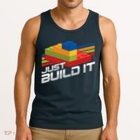 Just Build It | Building Blocks | Master Builder Tank Top thumb 3
