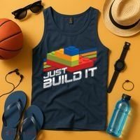 Just Build It | Building Blocks | Master Builder Tank Top thumb 4