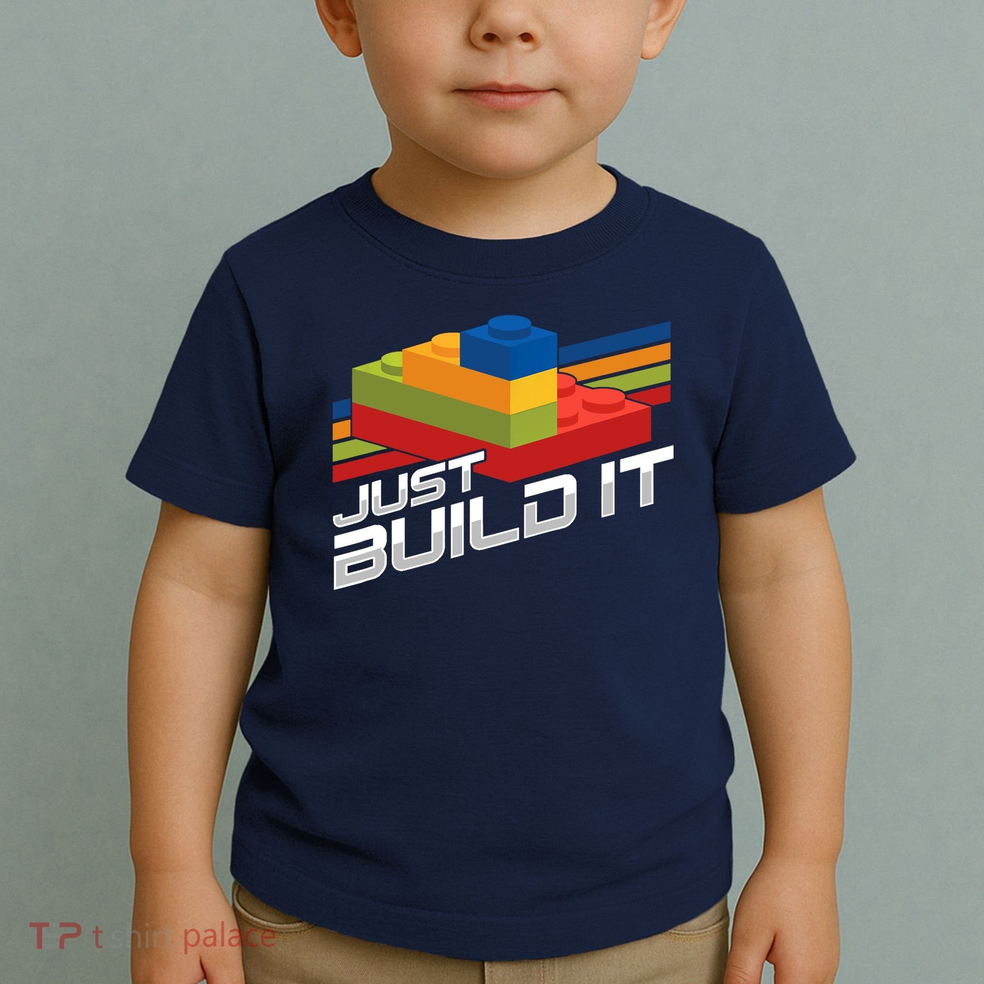 Just Build It | Building Blocks | Master Builder Toddler T-Shirt