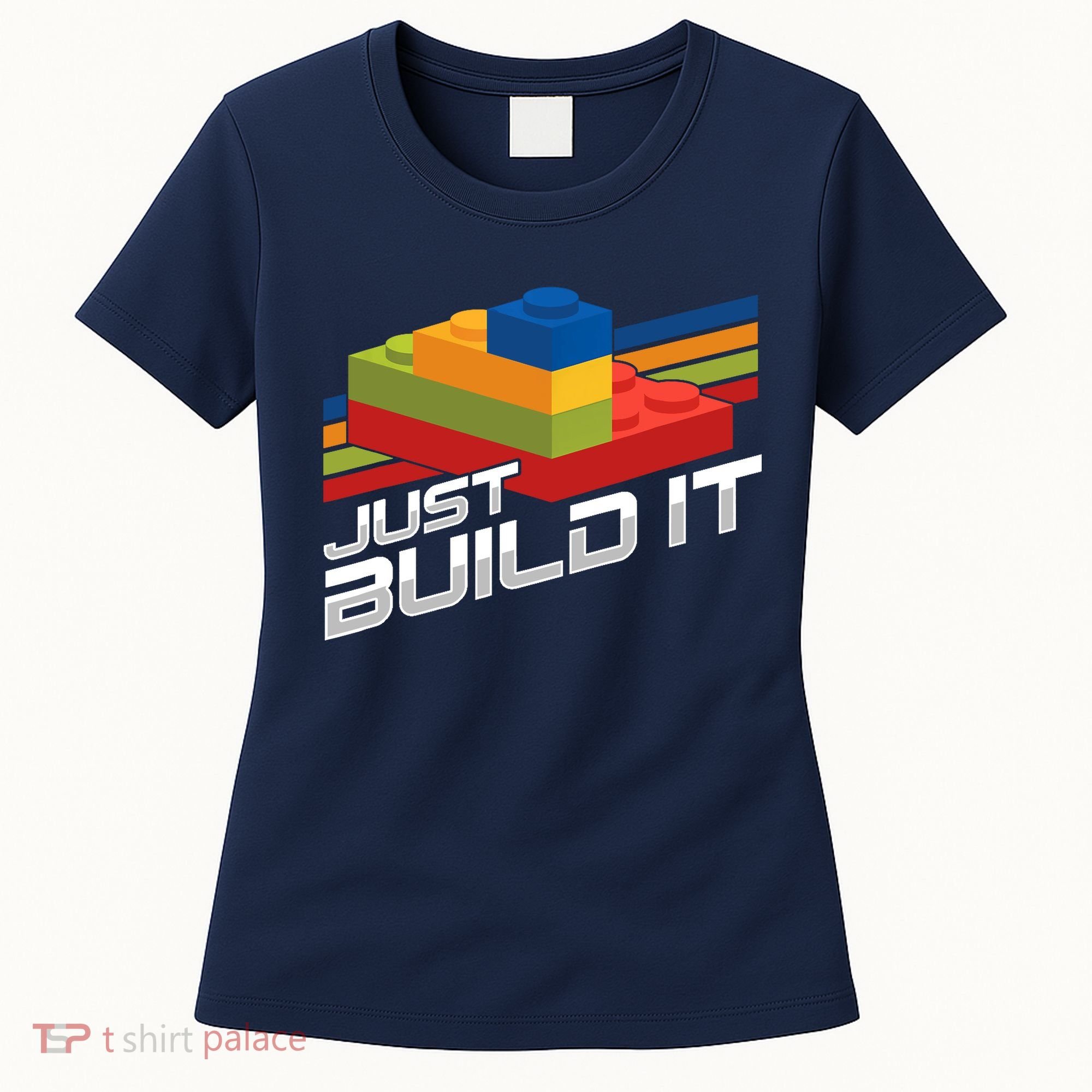 Just Build It | Building Blocks | Master Builder Women's T-Shirt