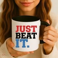 Just Beat It Coffee Mug thumb 3