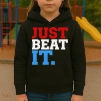 Just Beat It Kids Hoodie thumb 3