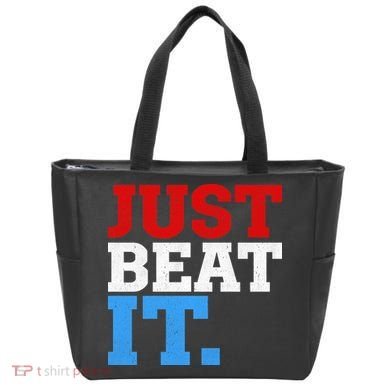 Just Beat It Tote Bag