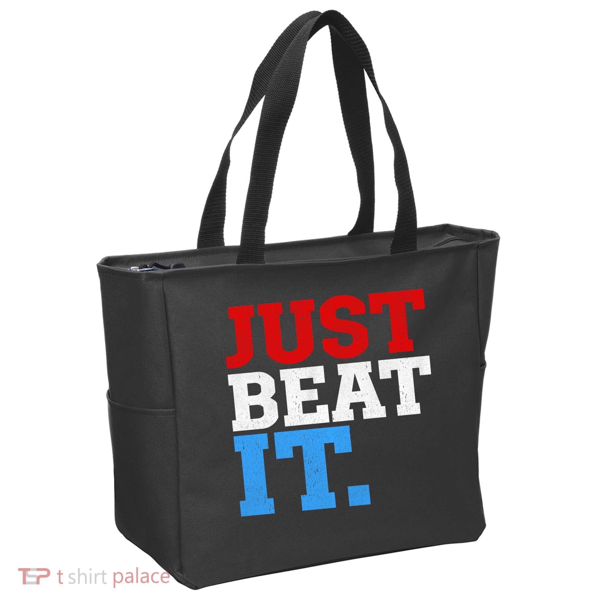 Just Beat It Tote Bag