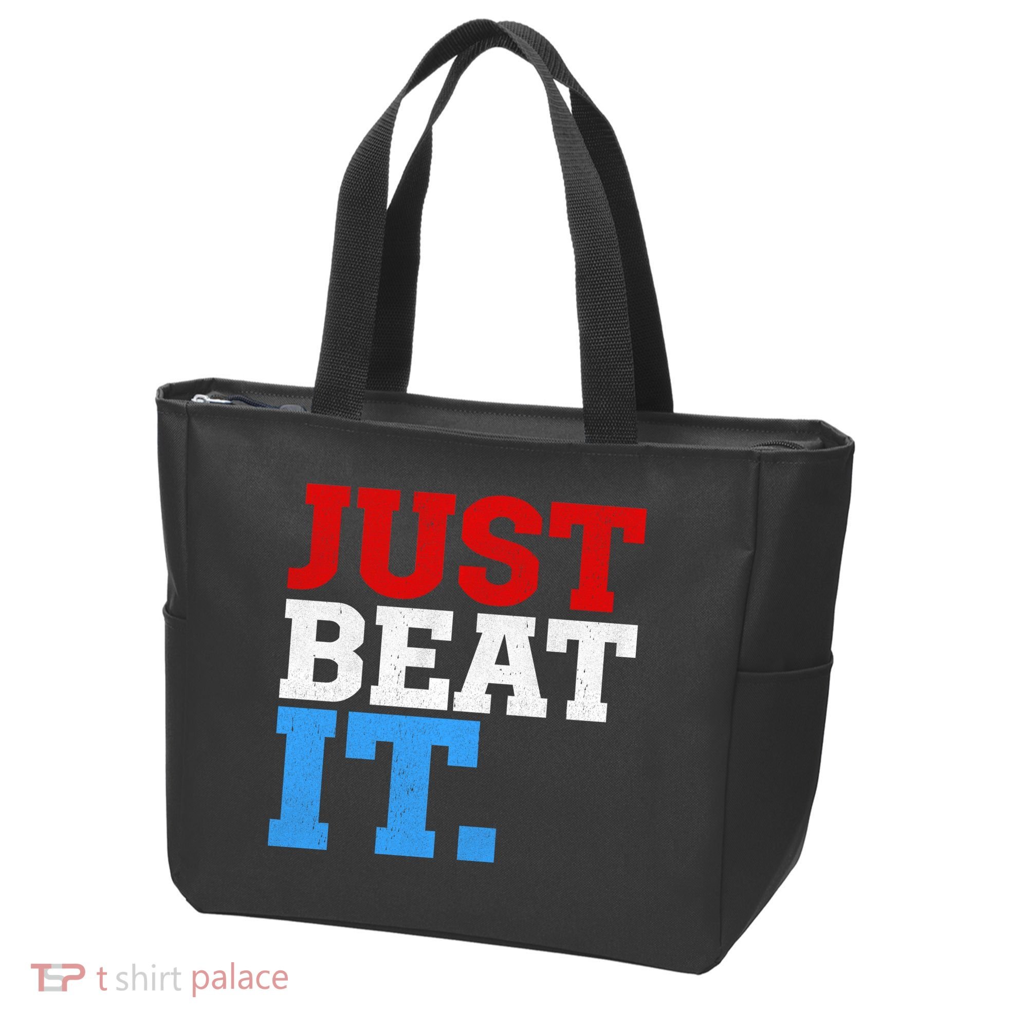 Just Beat It Tote Bag