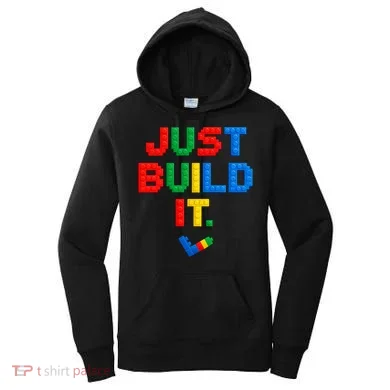 Just Build It Master Builder Building Block Women's Hoodie