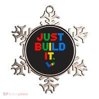 Just Build It Master Builder Building Block Ornament thumb 0