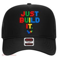 Just Build It Master Builder Building Block Hat thumb 0