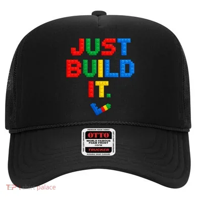 Just Build It Master Builder Building Block Hat