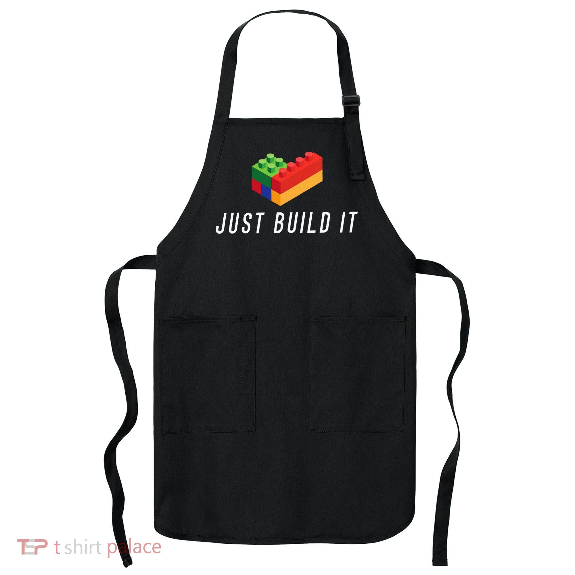Just Build It Building Toy Blocks Bricks Apron
