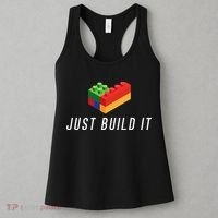 Just Build It Building Toy Blocks Bricks Women's Tank Top thumb 3