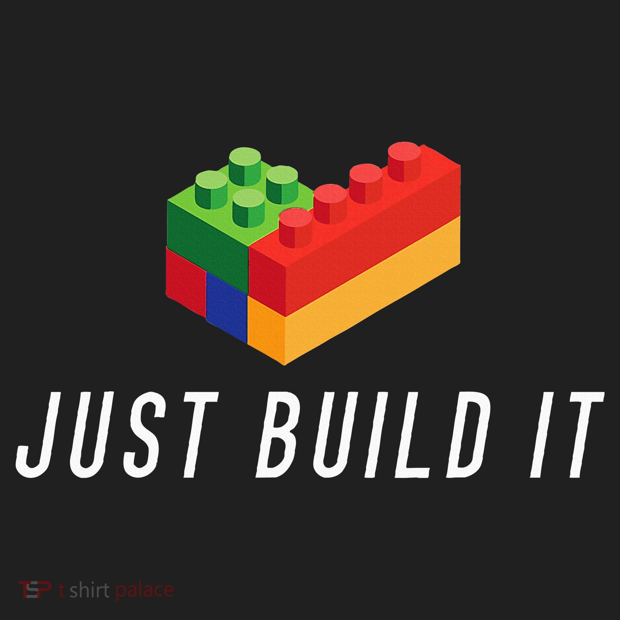 Just Build It Building Toy Blocks Bricks Hat