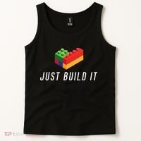 Just Build It Building Toy Blocks Bricks Tank Top thumb 2