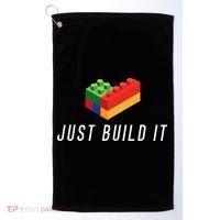 Just Build It Building Toy Blocks Bricks Golf Towel thumb 0