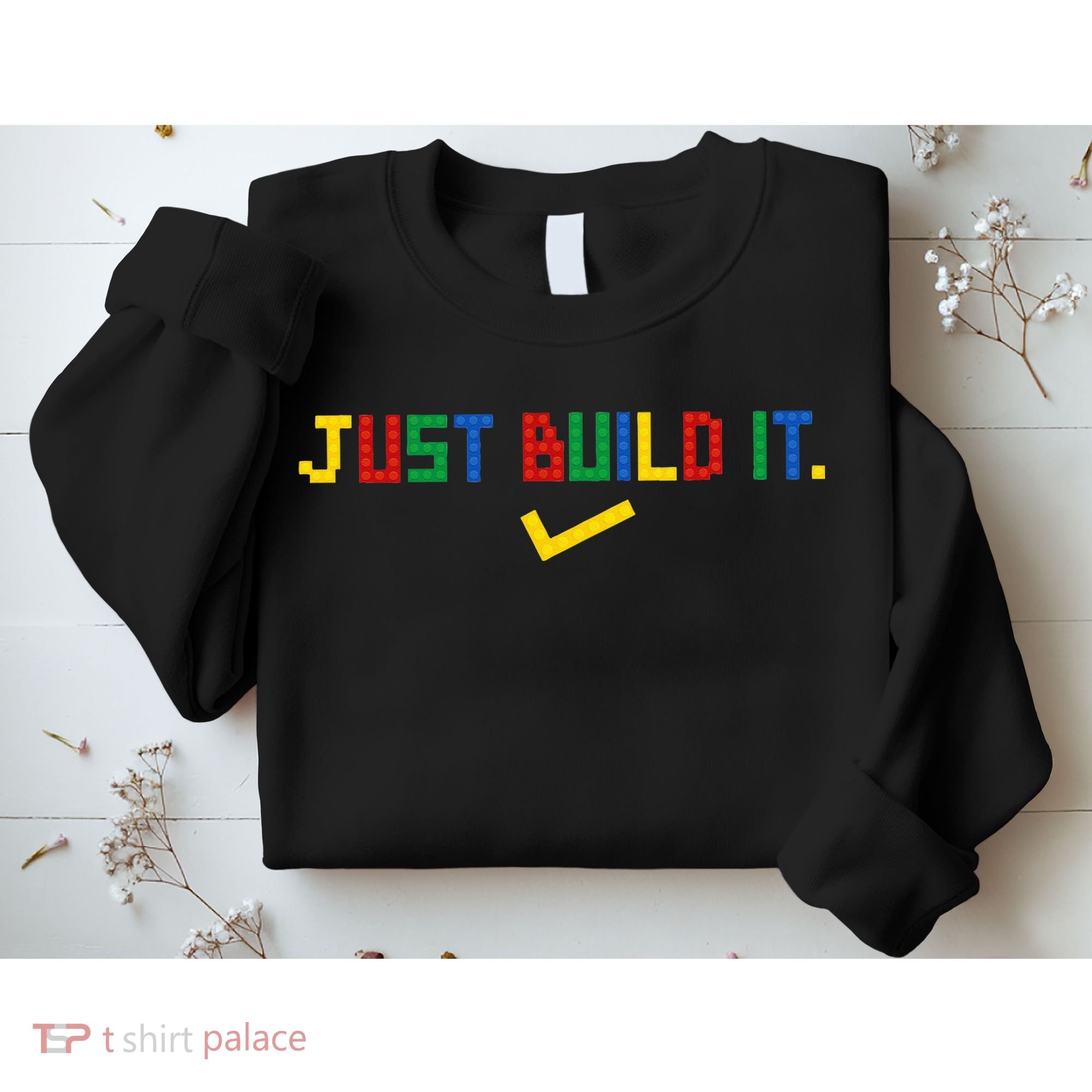 Just Build It Master Builder Building Block Sweatshirt