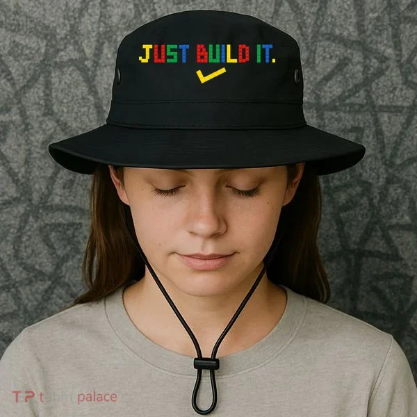 Just Build It Master Builder Building Block Bucket Hat