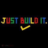 Just Build It Master Builder Building Block Mousepad thumb 1
