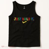 Just Build It Master Builder Building Block Tank Top thumb 2