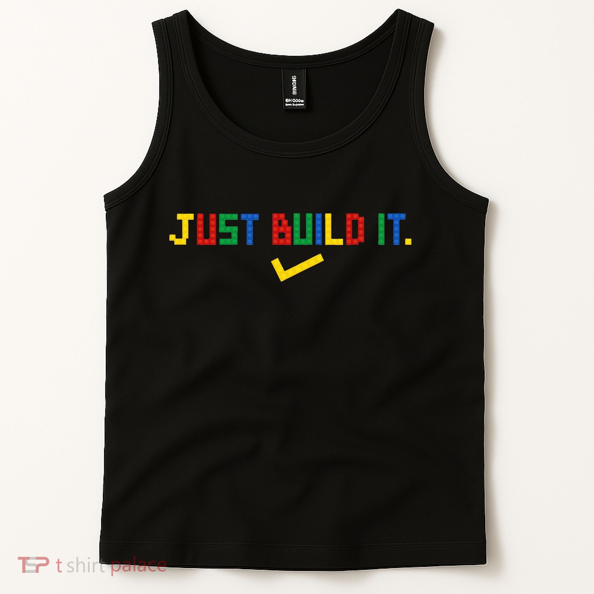 Just Build It Master Builder Building Block Tank Top
