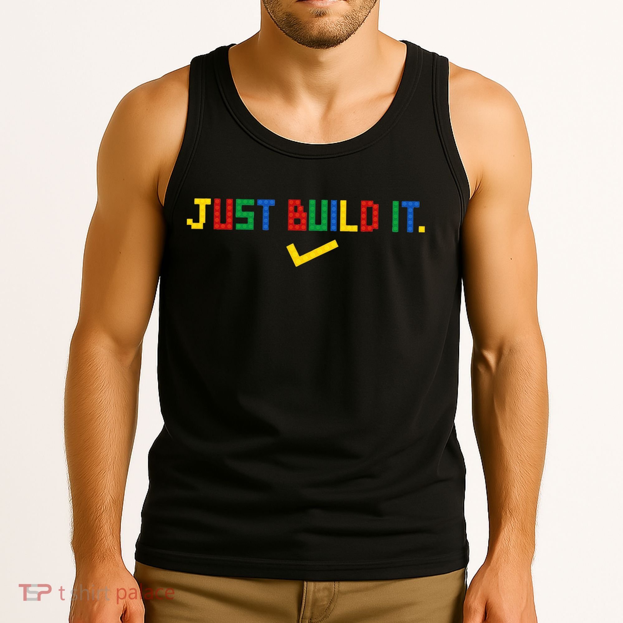 Just Build It Master Builder Building Block Tank Top