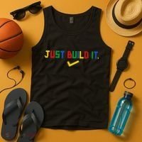 Just Build It Master Builder Building Block Tank Top thumb 4