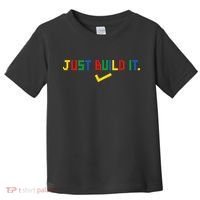 Just Build It Master Builder Building Block Toddler T-Shirt thumb 0