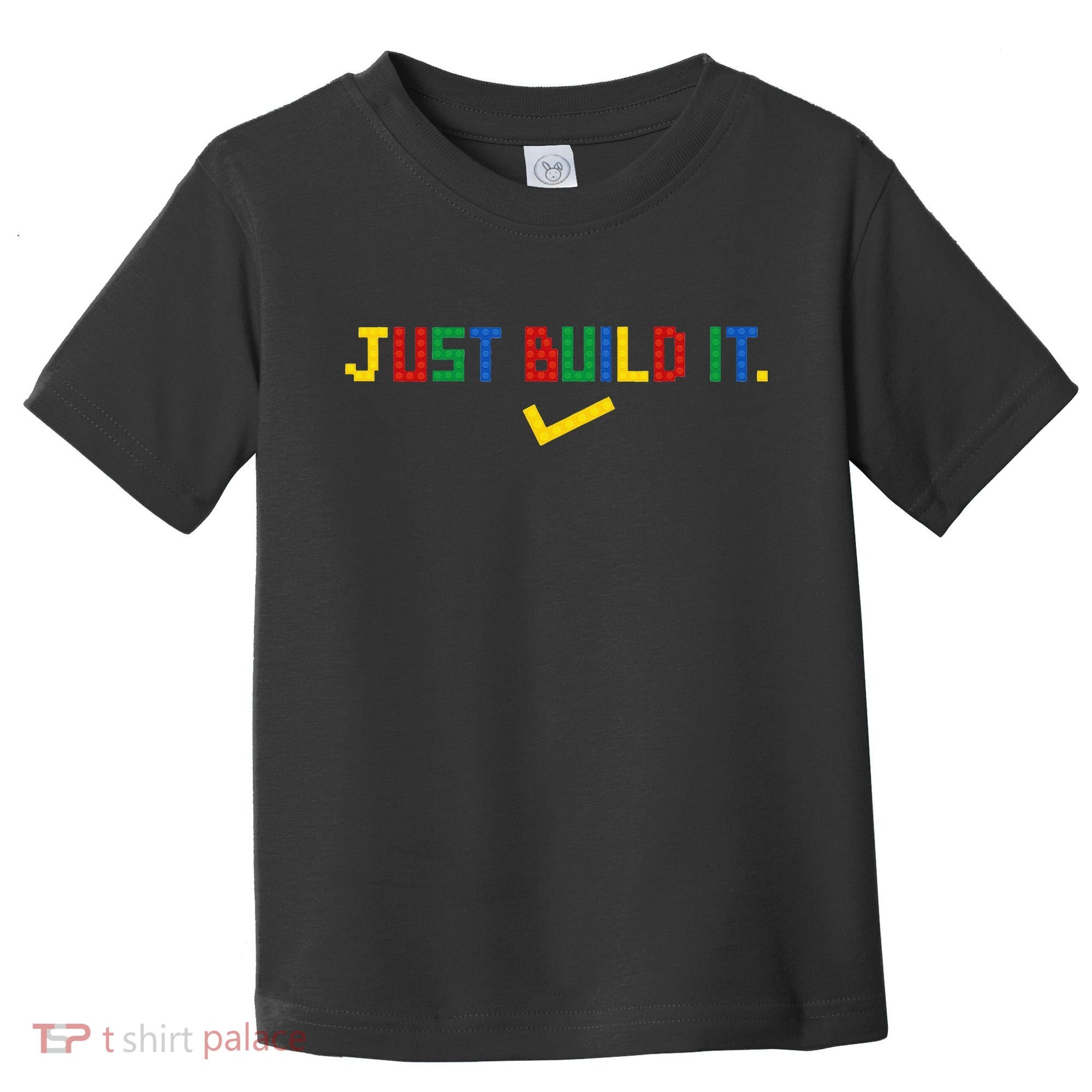 Just Build It Master Builder Building Block Toddler T-Shirt
