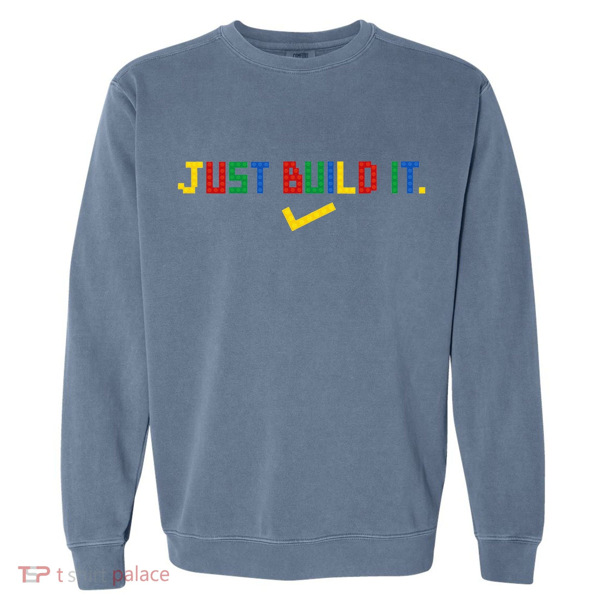 Just Build It Master Builder Building Block Garment-Dyed Sweatshirt