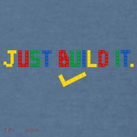 Just Build It Master Builder Building Block Garment-Dyed Sweatshirt thumb 2