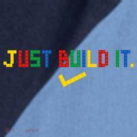 Just Build It Master Builder Building Block Raglan Baseball Sleeve Shirt thumb 2