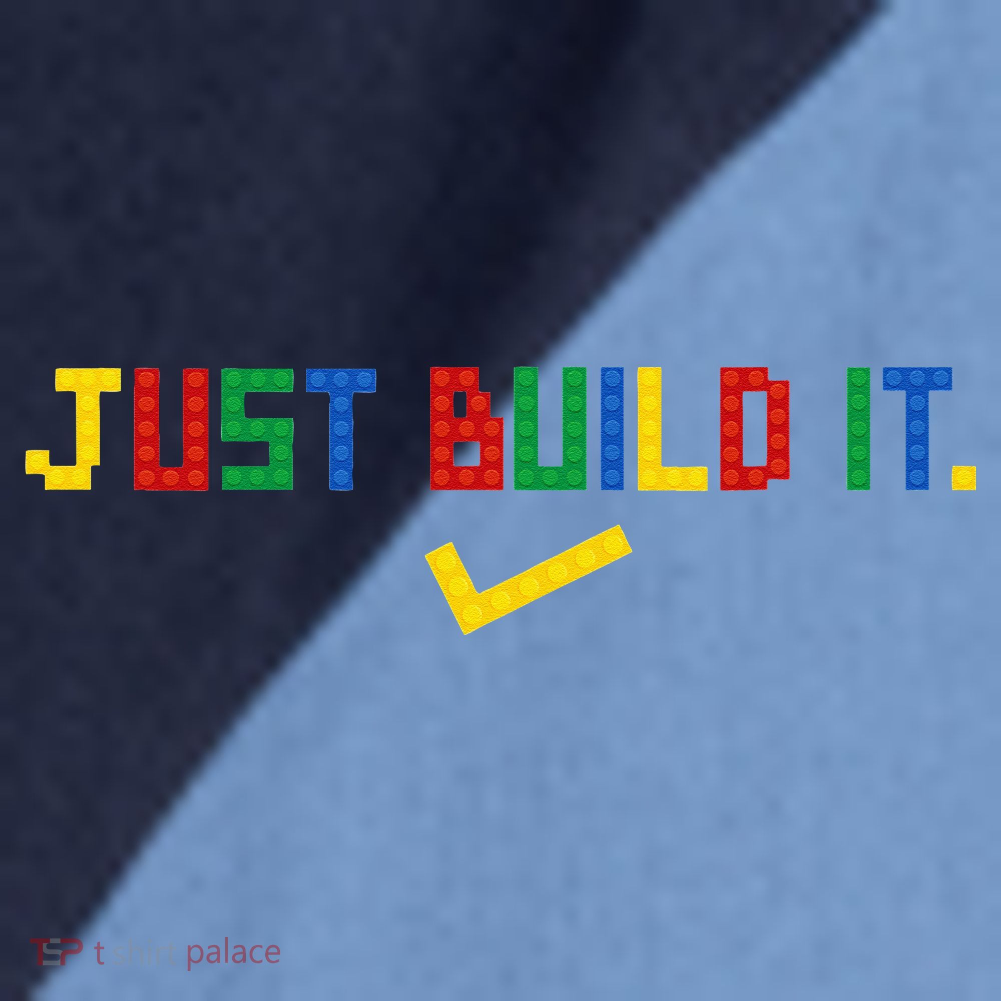 Just Build It Master Builder Building Block Raglan Baseball Sleeve Shirt