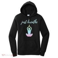 Just Breathe Inspirational Gift Women's Hoodie thumb 0