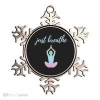 Just Breathe Inspirational Gift Ornament thumb 0