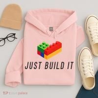 Just Build It Blocks Bricks Building Blocks Toy Hoodie thumb 4