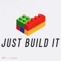 Just Build It Blocks Bricks Building Blocks Toy Coffee Mug thumb 5