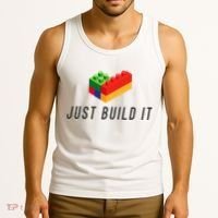 Just Build It Blocks Bricks Building Blocks Toy Tank Top thumb 3