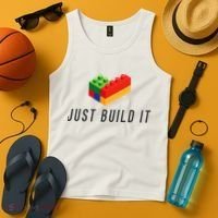 Just Build It Blocks Bricks Building Blocks Toy Tank Top thumb 4