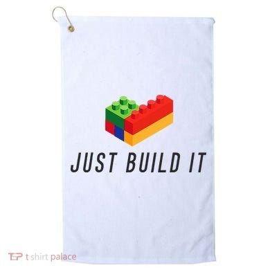 Just Build It Blocks Bricks Building Blocks Toy Golf Towel