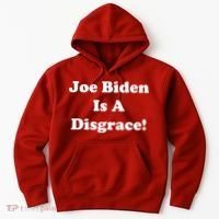 Joe Biden Is A Disgrace Hoodie thumb 0