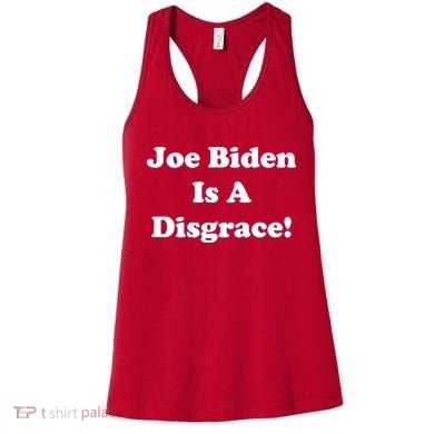 Joe Biden Is A Disgrace Women's Tank Top